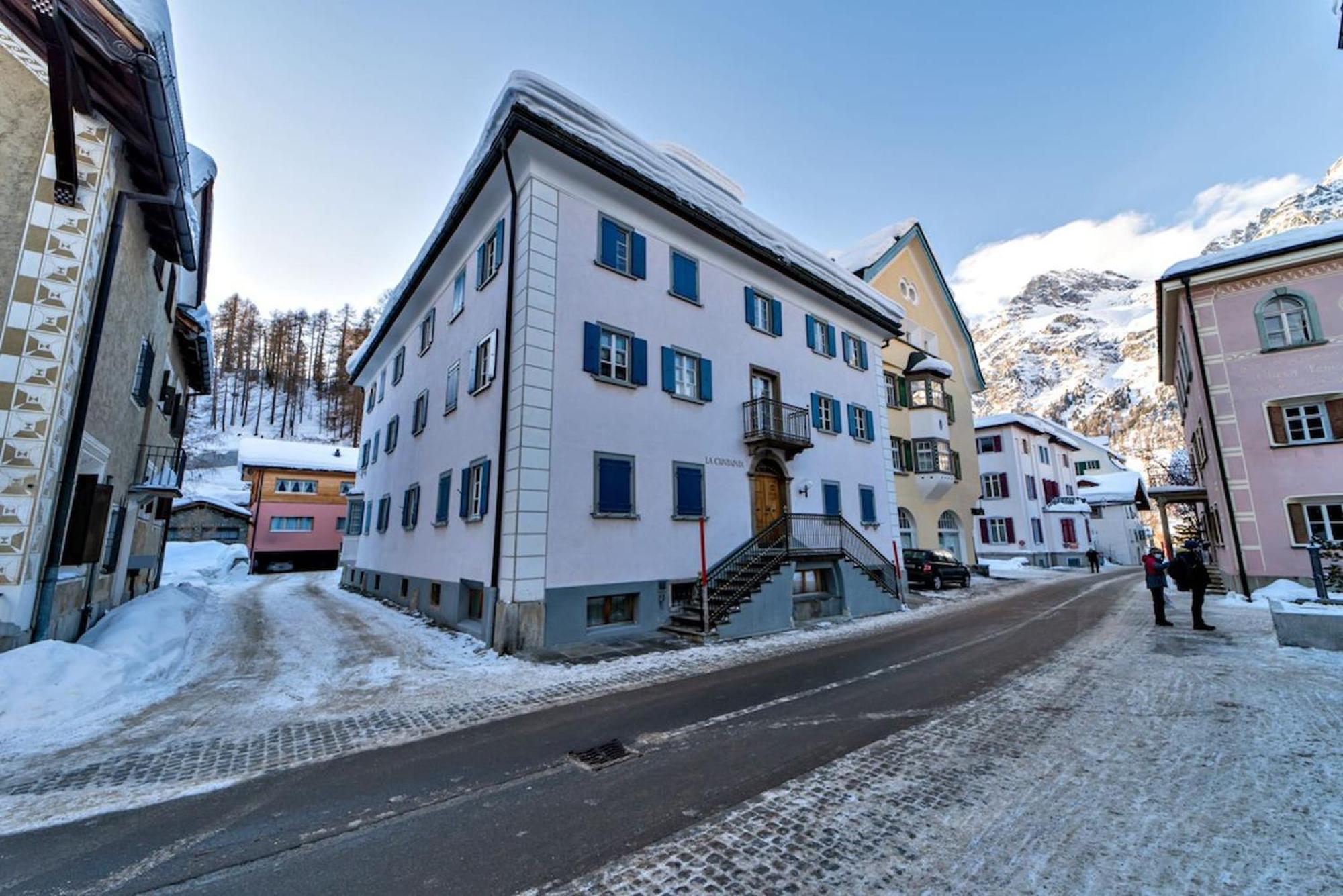 Apartament Chesa La Cuntainta - Sils Maria Zewnętrze zdjęcie