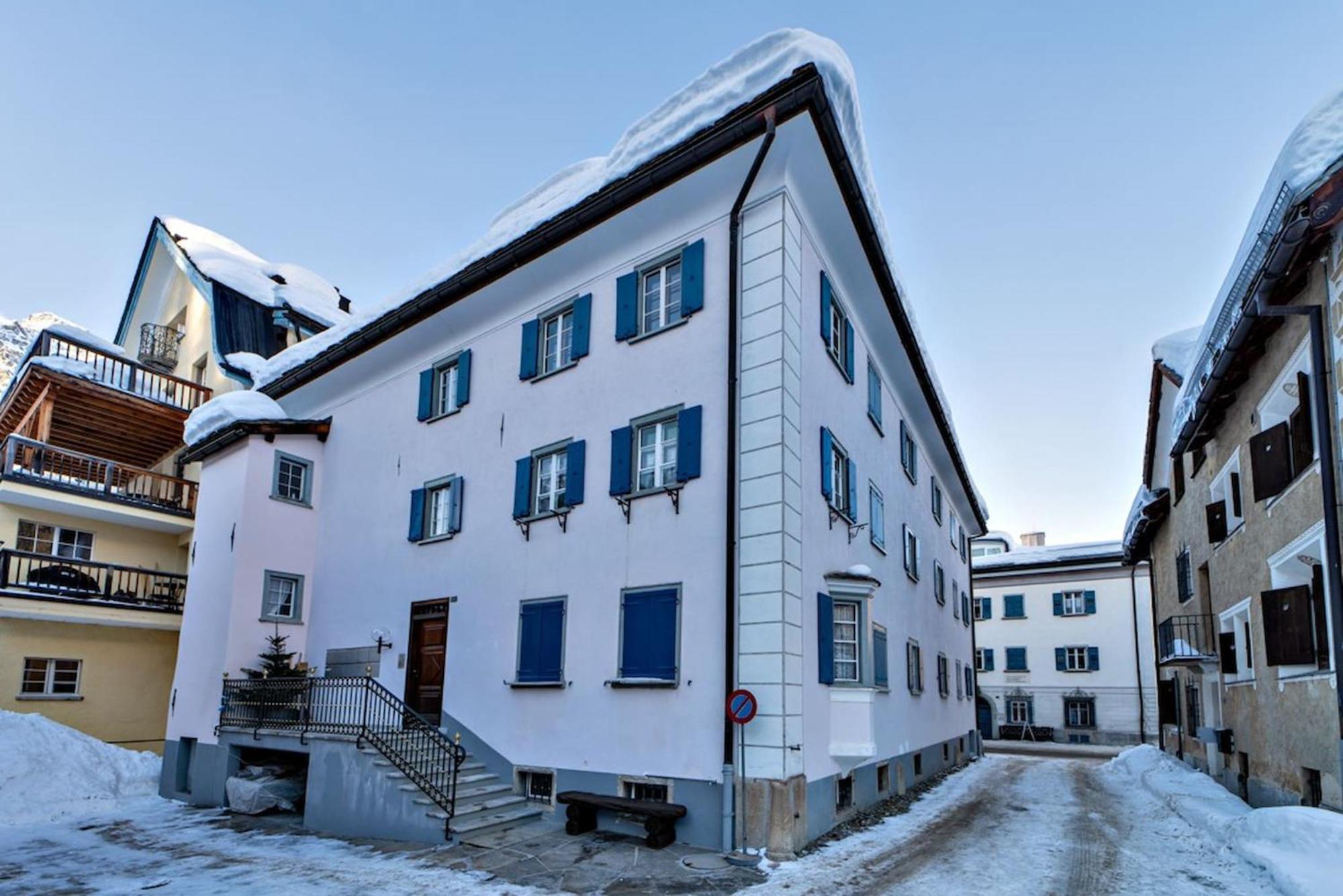 Apartament Chesa La Cuntainta - Sils Maria Zewnętrze zdjęcie