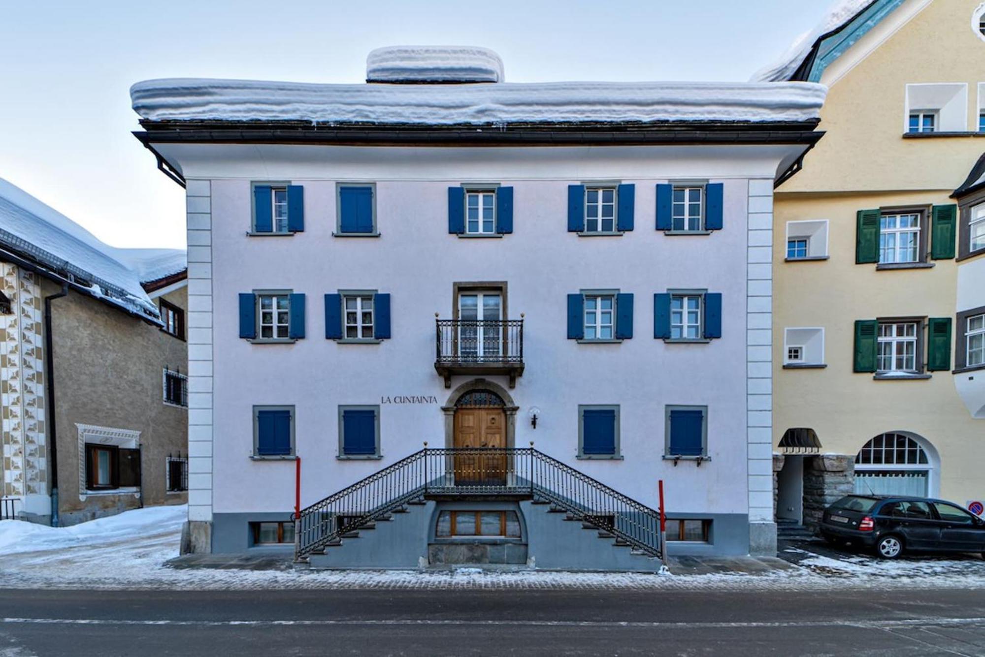 Apartament Chesa La Cuntainta - Sils Maria Zewnętrze zdjęcie